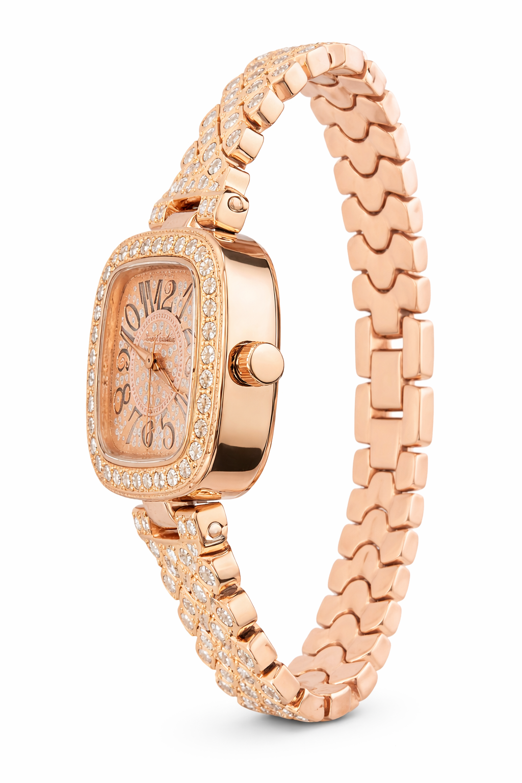 Rosé Royale Crystal Watch for Women