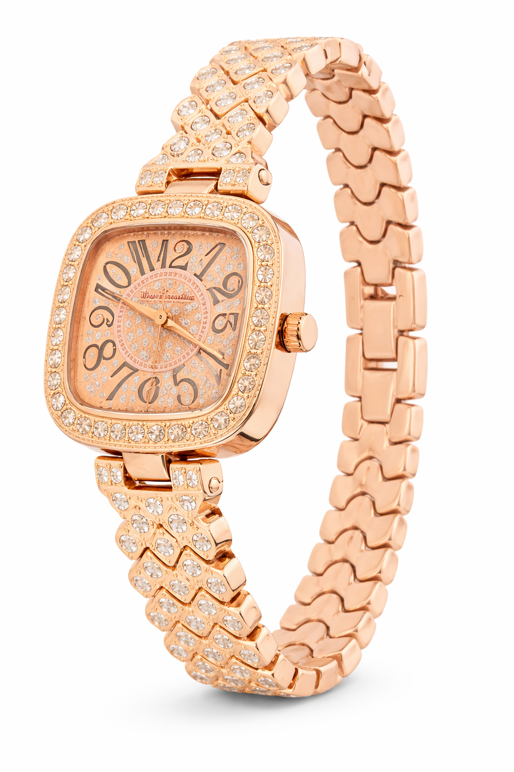 Rosé Royale Crystal Watch for Women